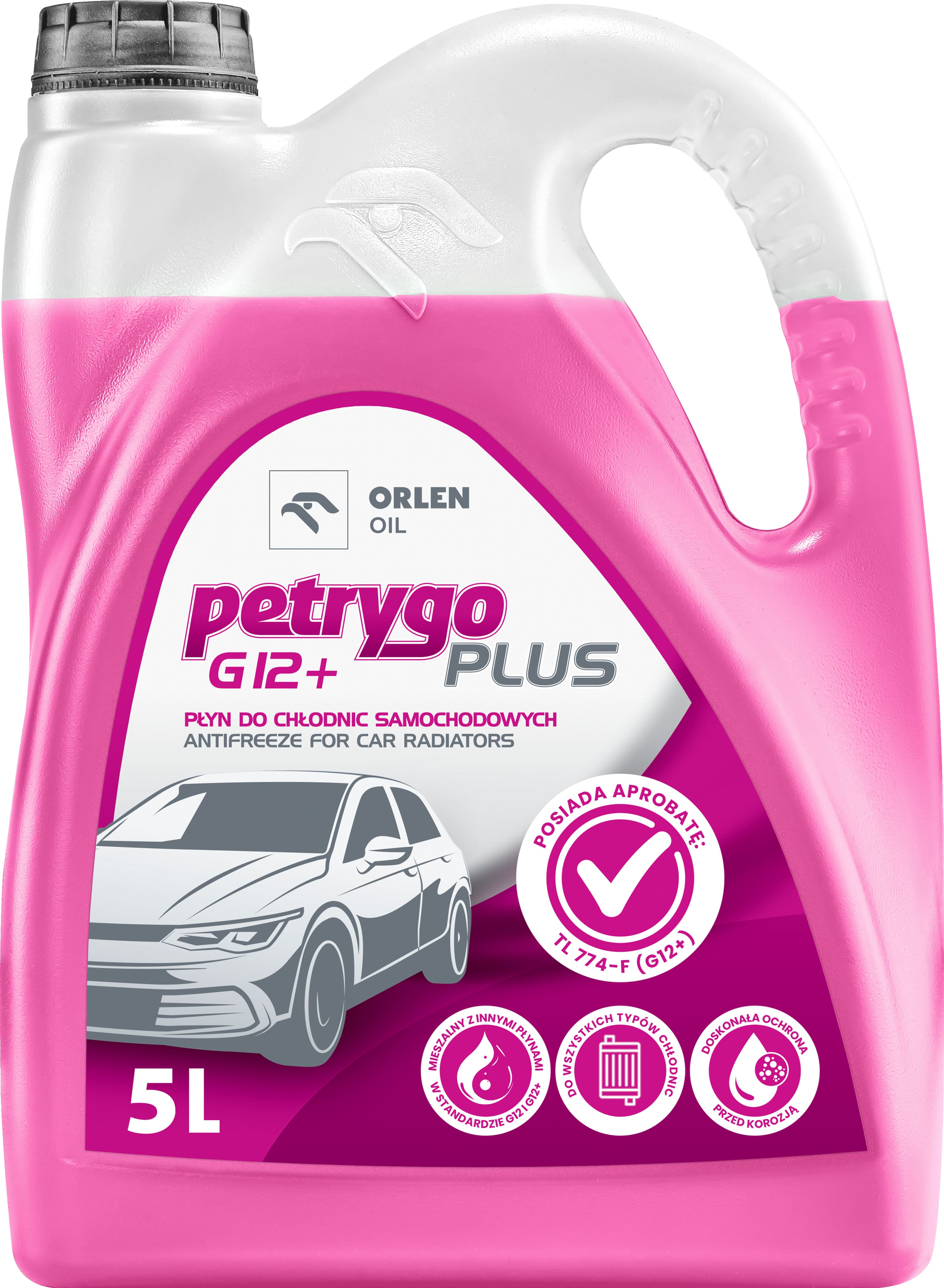 Антифриз ORLEN O.OIL PETRYGO PLUS KONC (5 L)